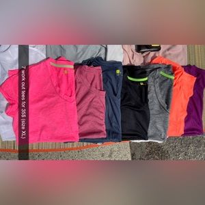 Red, orange, pink, purple, black, grey tees. 35$ +shipping